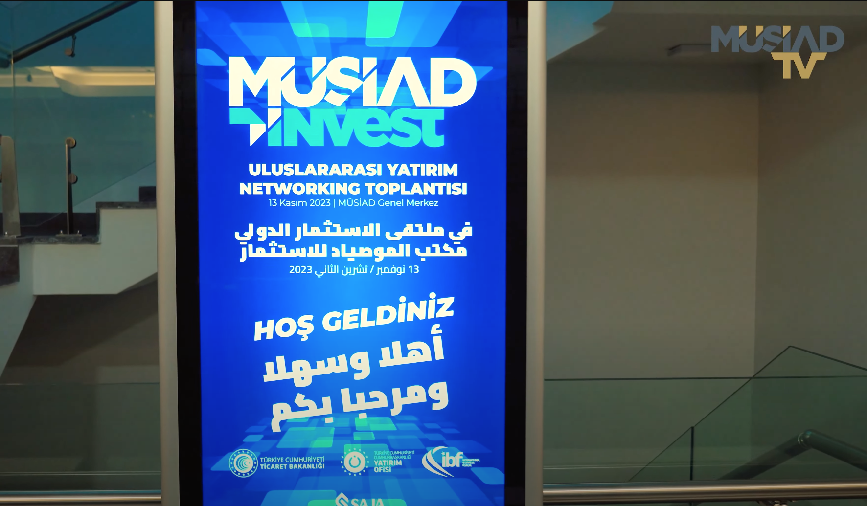 MÜSİAD INVEST, عقد برنامج شبكات الاستثمار الدولي في مقر محمد اسياد.